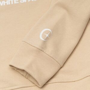 Hoodie The White Space | Beige