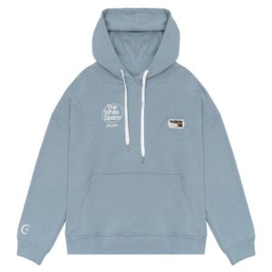 Hoodie The White Space | Dusty Blue