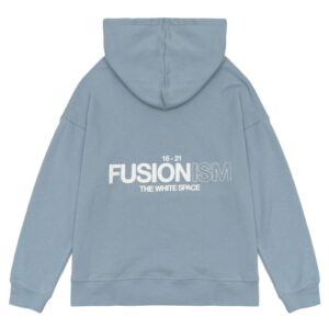 Hoodie The White Space | Dusty Blue