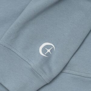 Hoodie The White Space | Dusty Blue