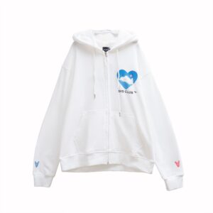 Heaven Heart Hoodie Zip (Trắng)