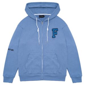 Hoodie Zip Fusionism | Blue