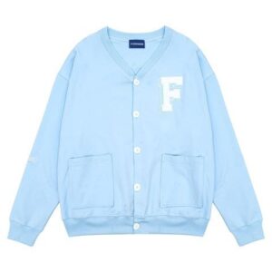 Cardigan F | Xanh dương nhạt